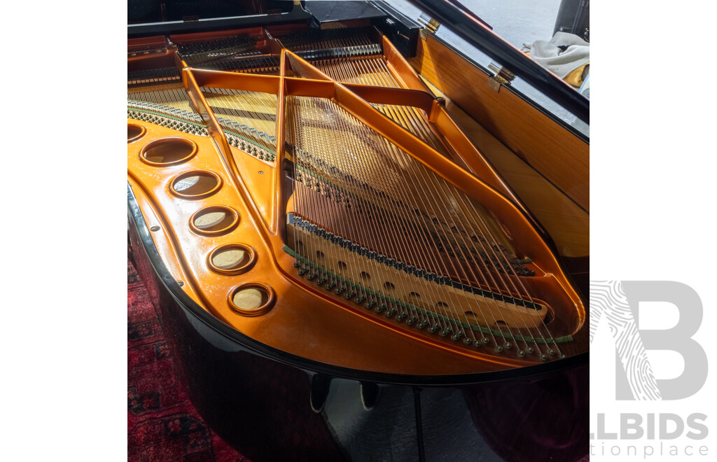 Vintage Bösendorfer Model 200 Grand Piano, Serial No. 34538, Austria, Circa 1982, with Adjustable Stool