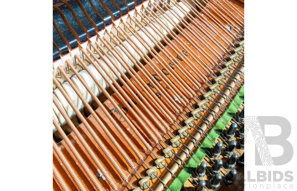 Vintage Bösendorfer Model 200 Grand Piano, Serial No. 34538, Austria, Circa 1982, with Adjustable Stool