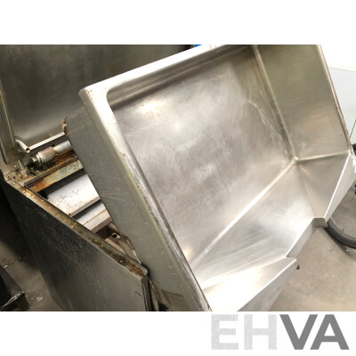 Waldorf Natural Gas 100 Litre Bratt Pan