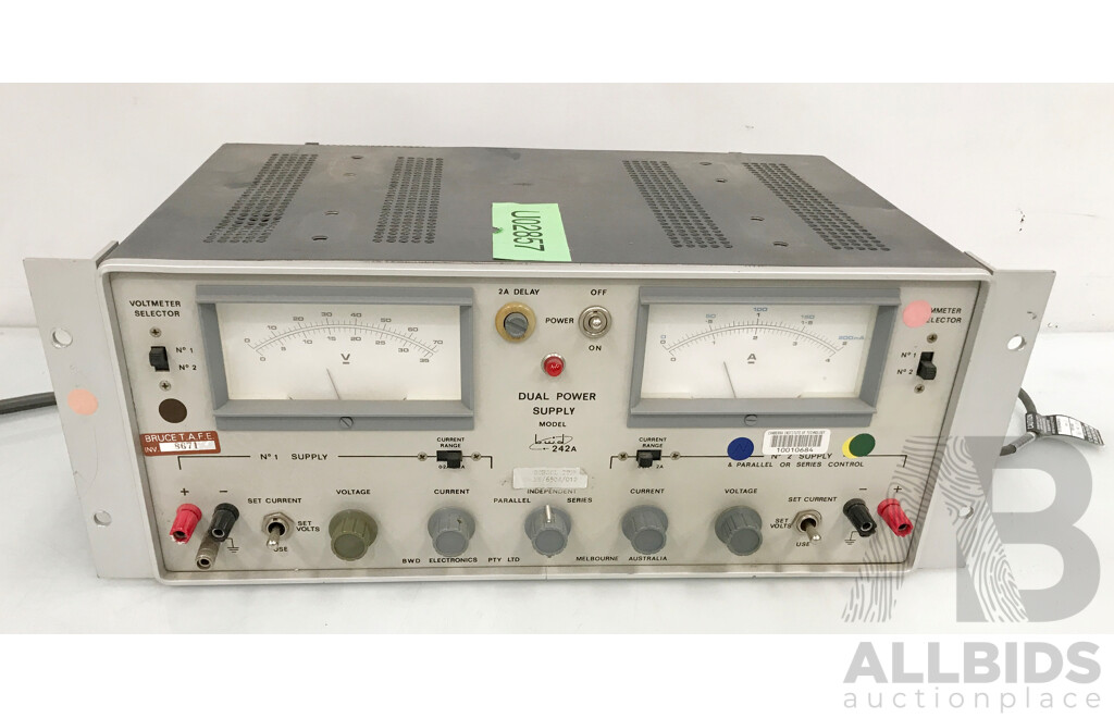 BWD 242A Dual Power Supply