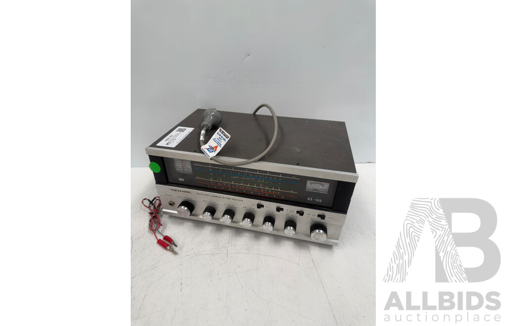Realistic DX-160 Solid-state General Coverage Shortwave Radio