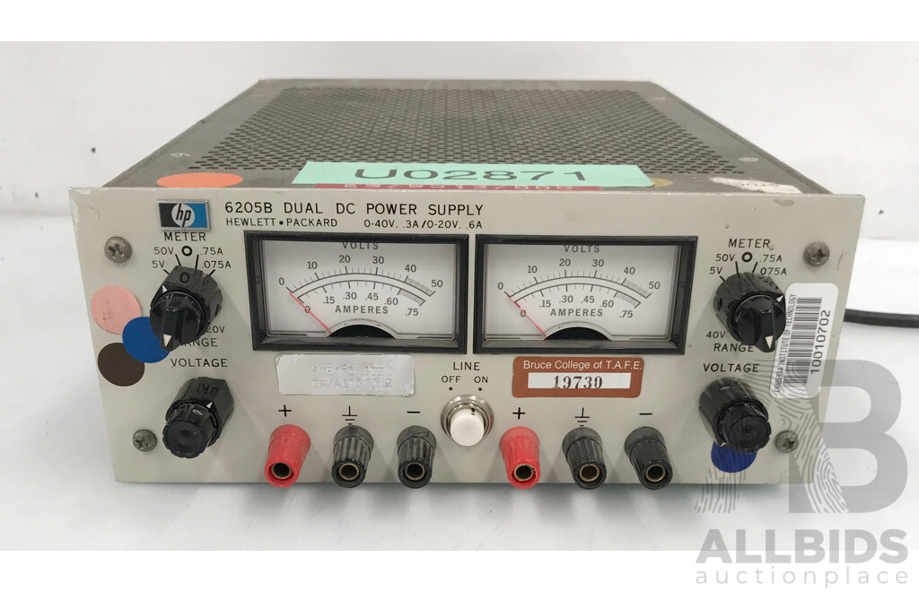 HP (6205B) Dual DC Power Supply