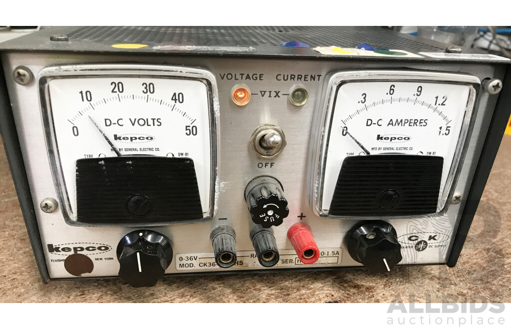 Kepco (CK36-1.5MHS) Regulated Power Supply