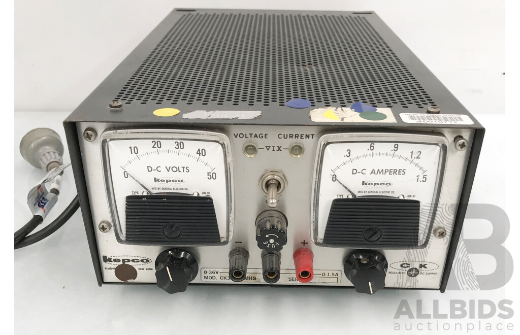 Kepco (CK36 1.5MHS) Regulated Power Supply