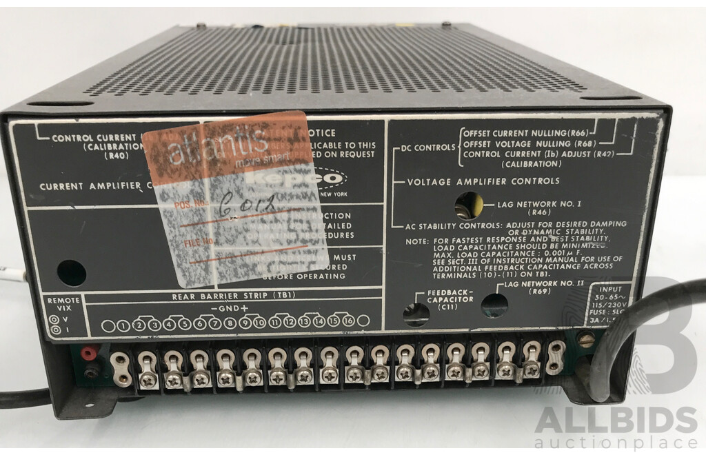Kepco (CK36 1.5MHS) Regulated Power Supply