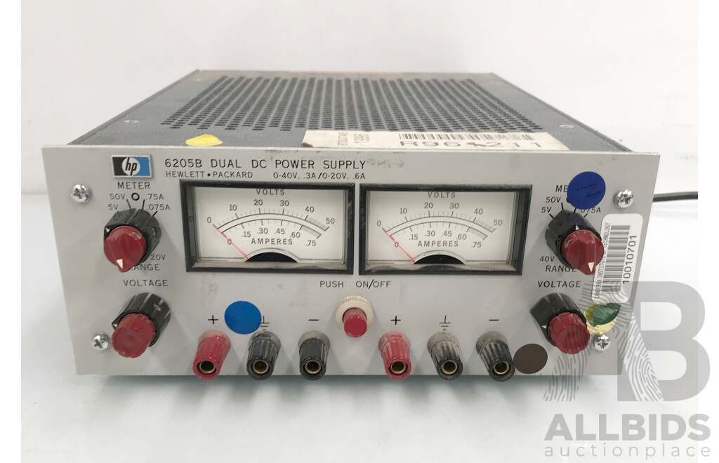 HP (6205B) Dual-DC Power Supply