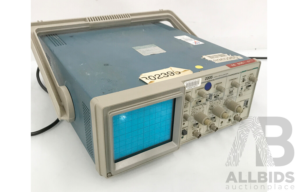 Tektronix (2205) Dual Channel Oscilloscope