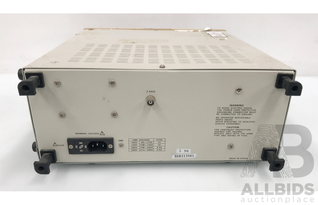 Emtek 520 Dual-Channel 20MHz Oscilloscope