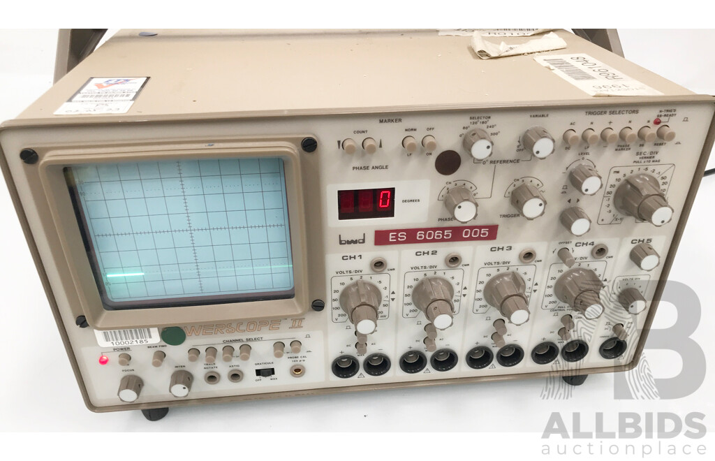 McVan Instruments PowerScope II 881A Oscilloscope