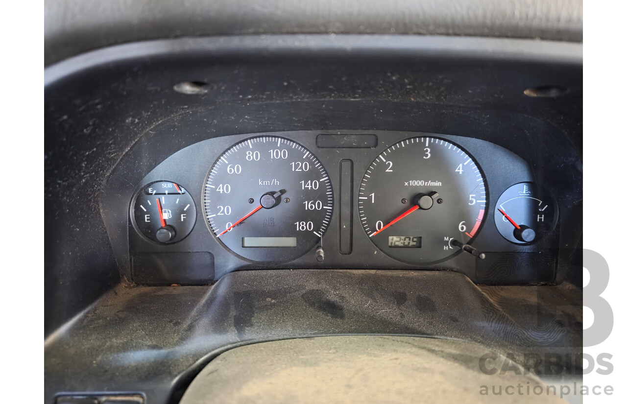 6/1999 Nissan Patrol ST (4x4) GU 4d Wagon Green 2.8L - 7 Seats