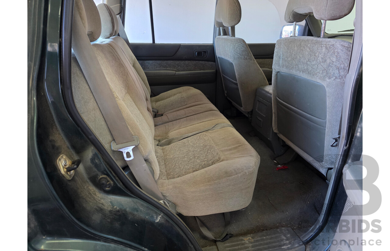 6/1999 Nissan Patrol ST (4x4) GU 4d Wagon Green 2.8L - 7 Seats