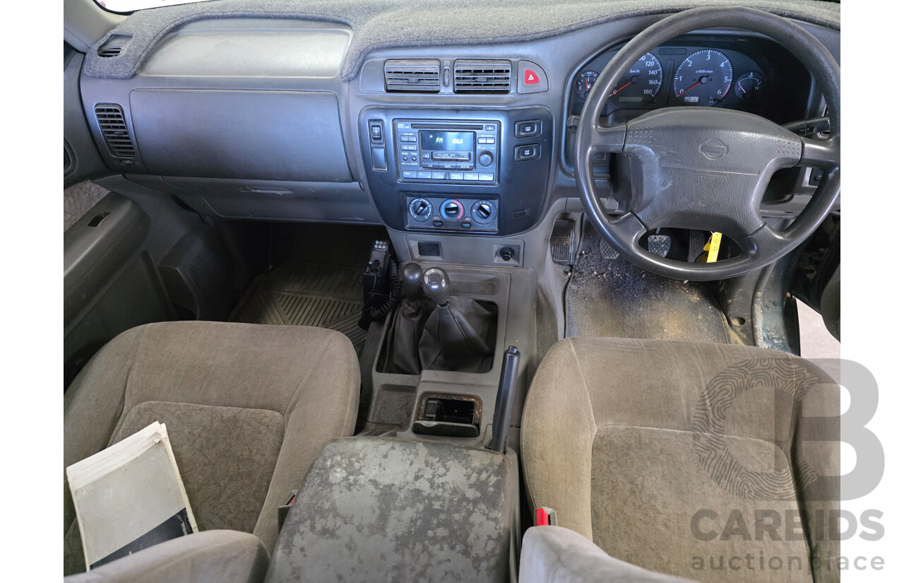 6/1999 Nissan Patrol ST (4x4) GU 4d Wagon Green 2.8L - 7 Seats