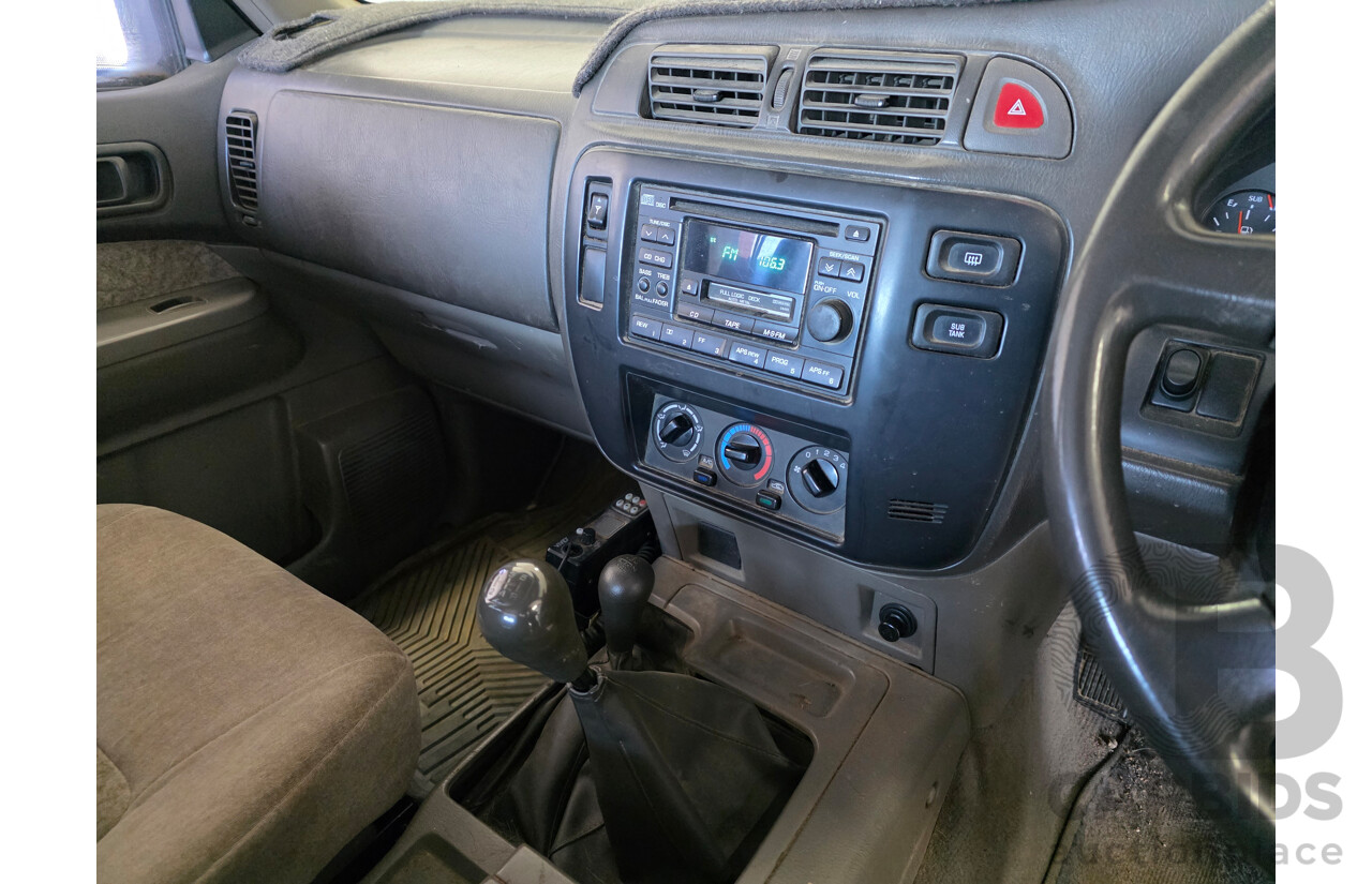 6/1999 Nissan Patrol ST (4x4) GU 4d Wagon Green 2.8L - 7 Seats