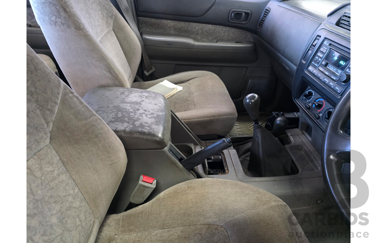 6/1999 Nissan Patrol ST (4x4) GU 4d Wagon Green 2.8L - 7 Seats