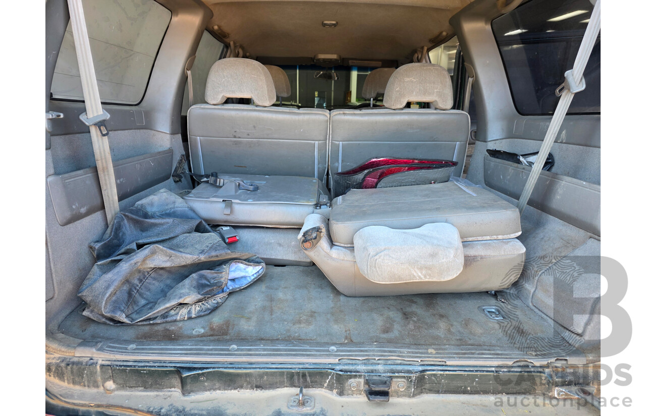 6/1999 Nissan Patrol ST (4x4) GU 4d Wagon Green 2.8L - 7 Seats