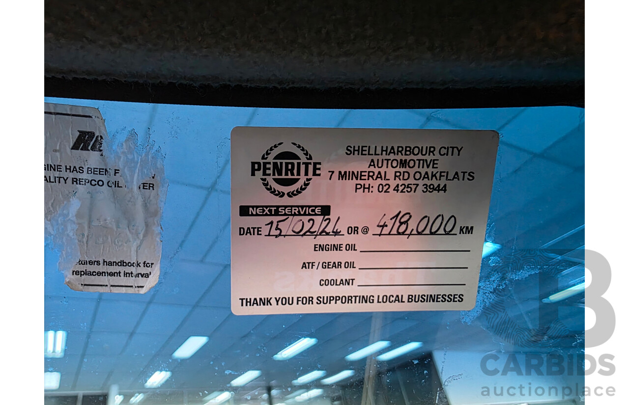 6/1999 Nissan Patrol ST (4x4) GU 4d Wagon Green 2.8L - 7 Seats