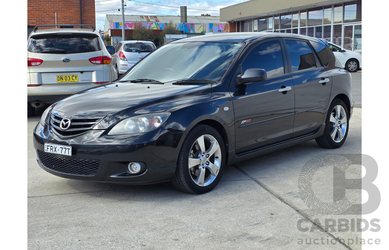 5/2005 Mazda Mazda3 SP23 BK 4d Sedan Black 2.3L