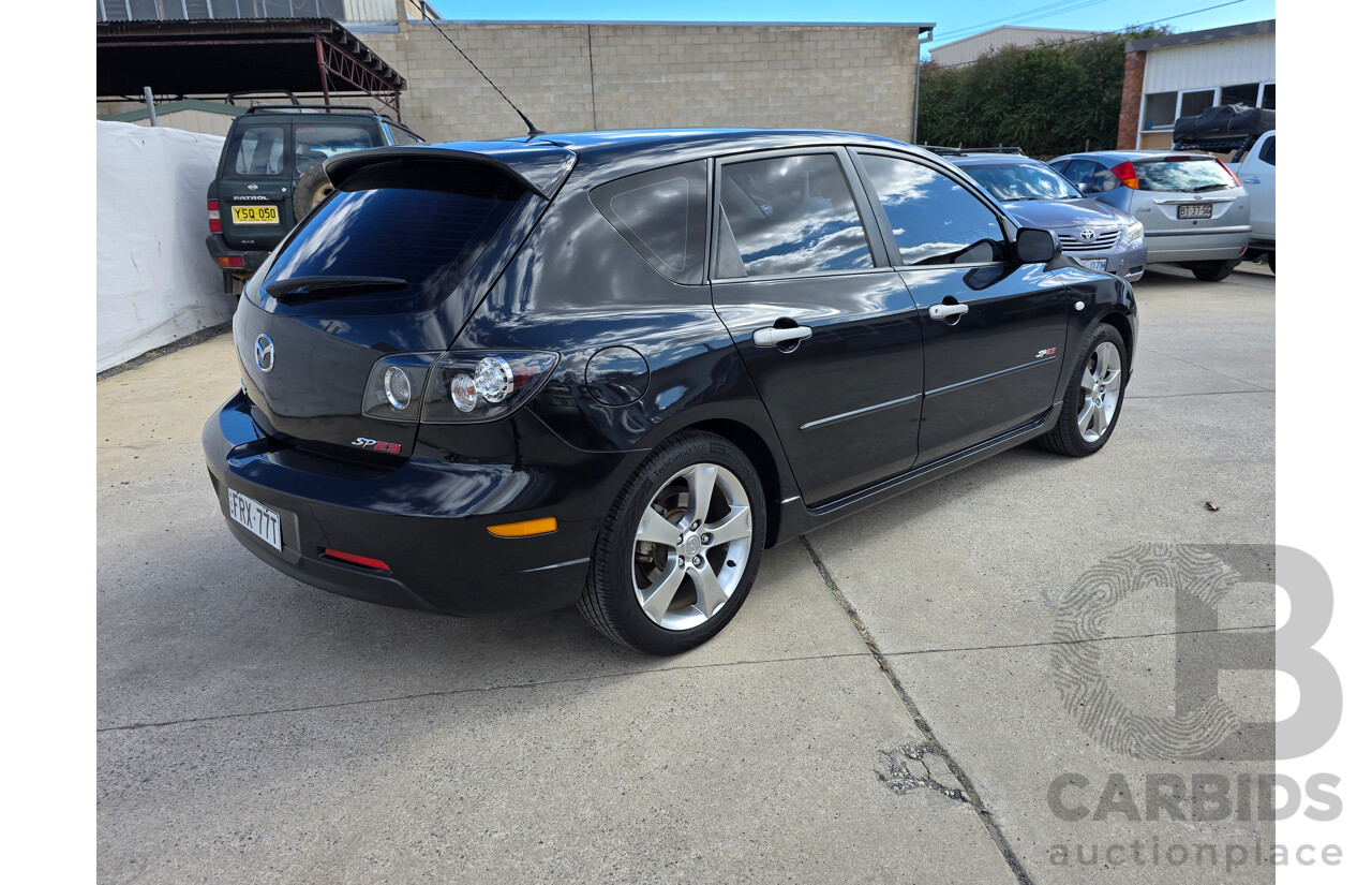 5/2005 Mazda Mazda3 SP23 BK 4d Sedan Black 2.3L