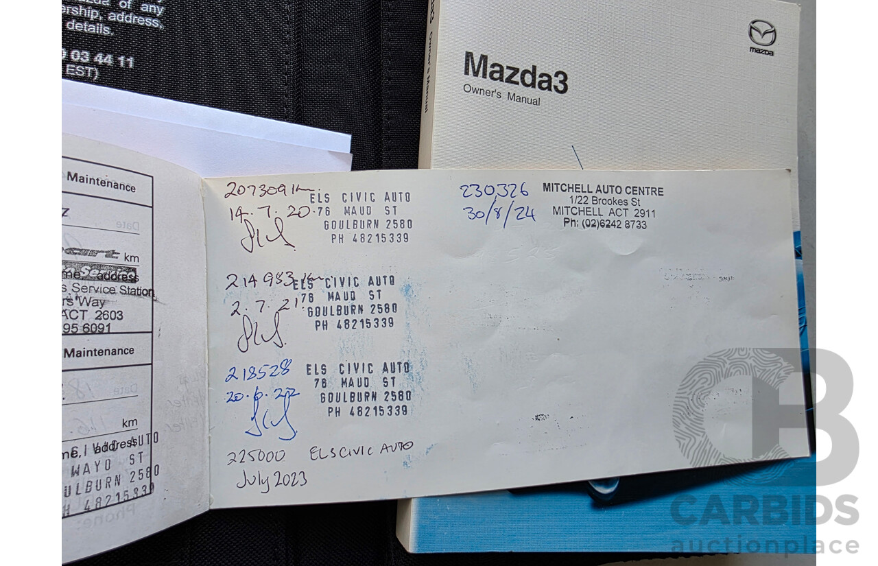 5/2005 Mazda Mazda3 SP23 BK 4d Sedan Black 2.3L