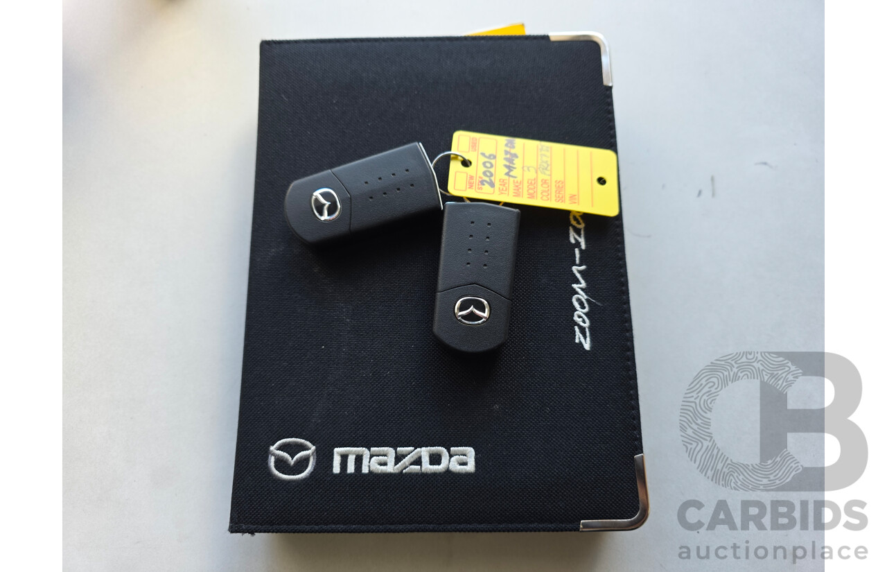 5/2005 Mazda Mazda3 SP23 BK 4d Sedan Black 2.3L