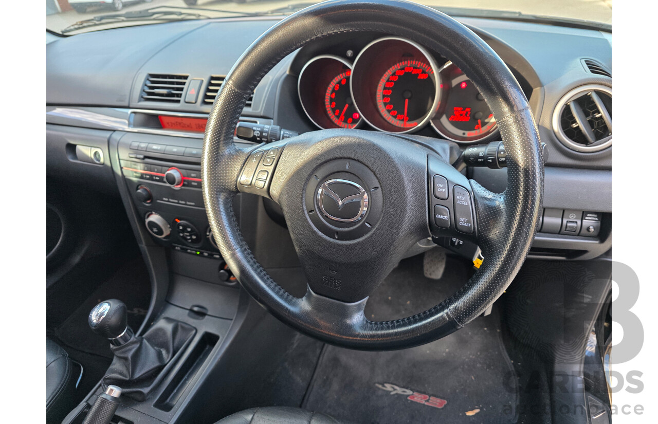 5/2005 Mazda Mazda3 SP23 BK 4d Sedan Black 2.3L