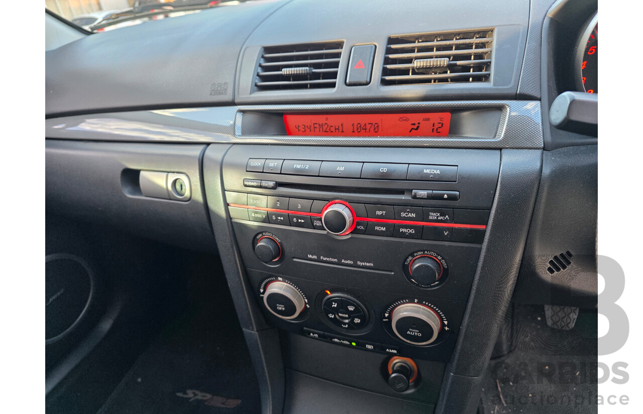 5/2005 Mazda Mazda3 SP23 BK 4d Sedan Black 2.3L