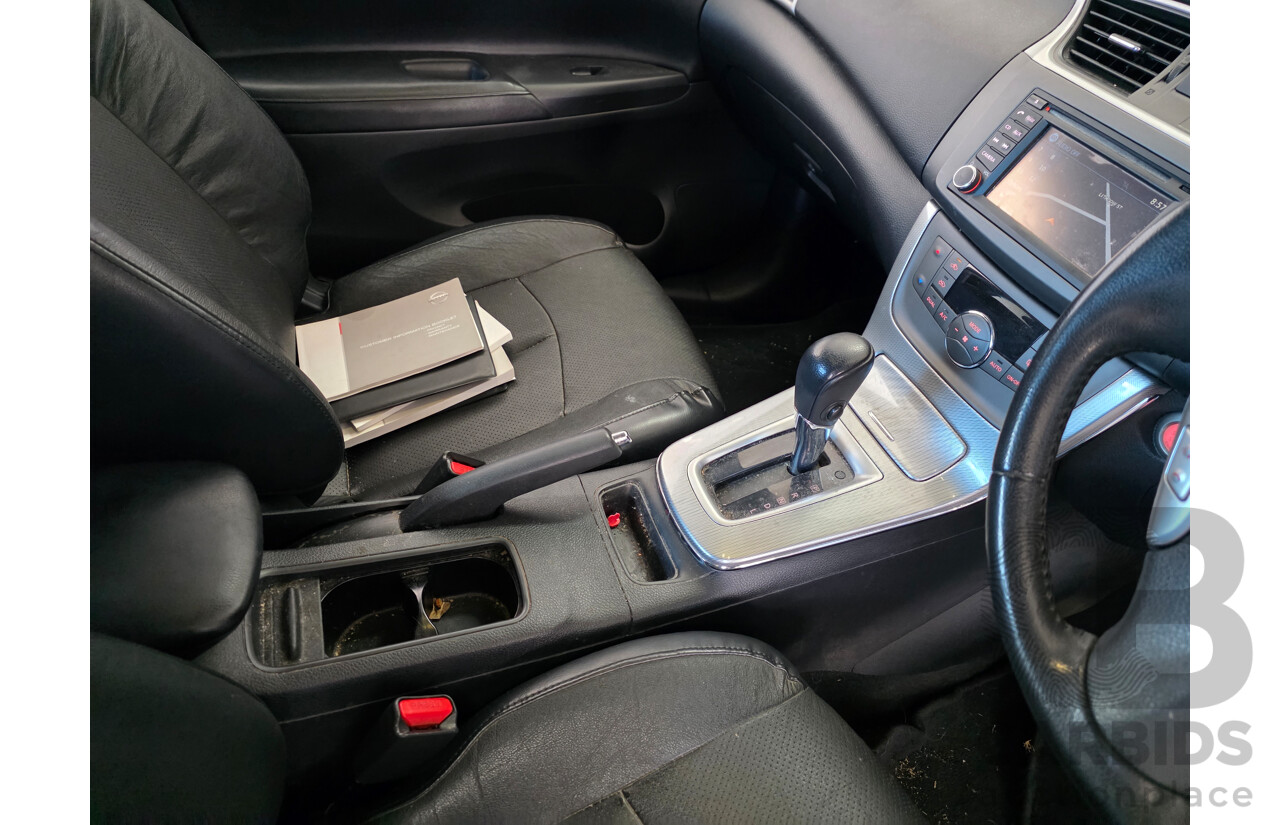 5/2013 Nissan Pulsar Ti B17 4d Sedan White 1.8L
