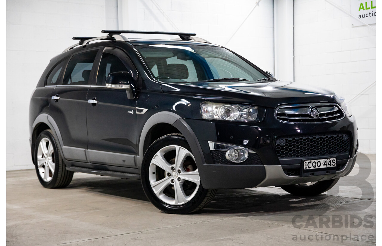 11/2013 Holden Captiva 7 LX (AWD) CG MY13 4d Wagon Carbon Flash Metallic V6 3.0L - 7 Seater