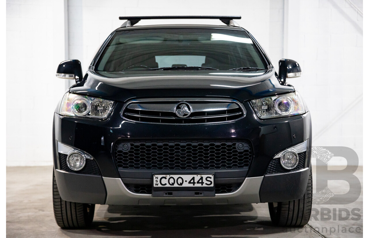 11/2013 Holden Captiva 7 LX (AWD) CG MY13 4d Wagon Carbon Flash Metallic V6 3.0L - 7 Seater