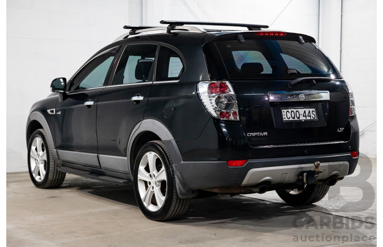 11/2013 Holden Captiva 7 LX (AWD) CG MY13 4d Wagon Carbon Flash Metallic V6 3.0L - 7 Seater