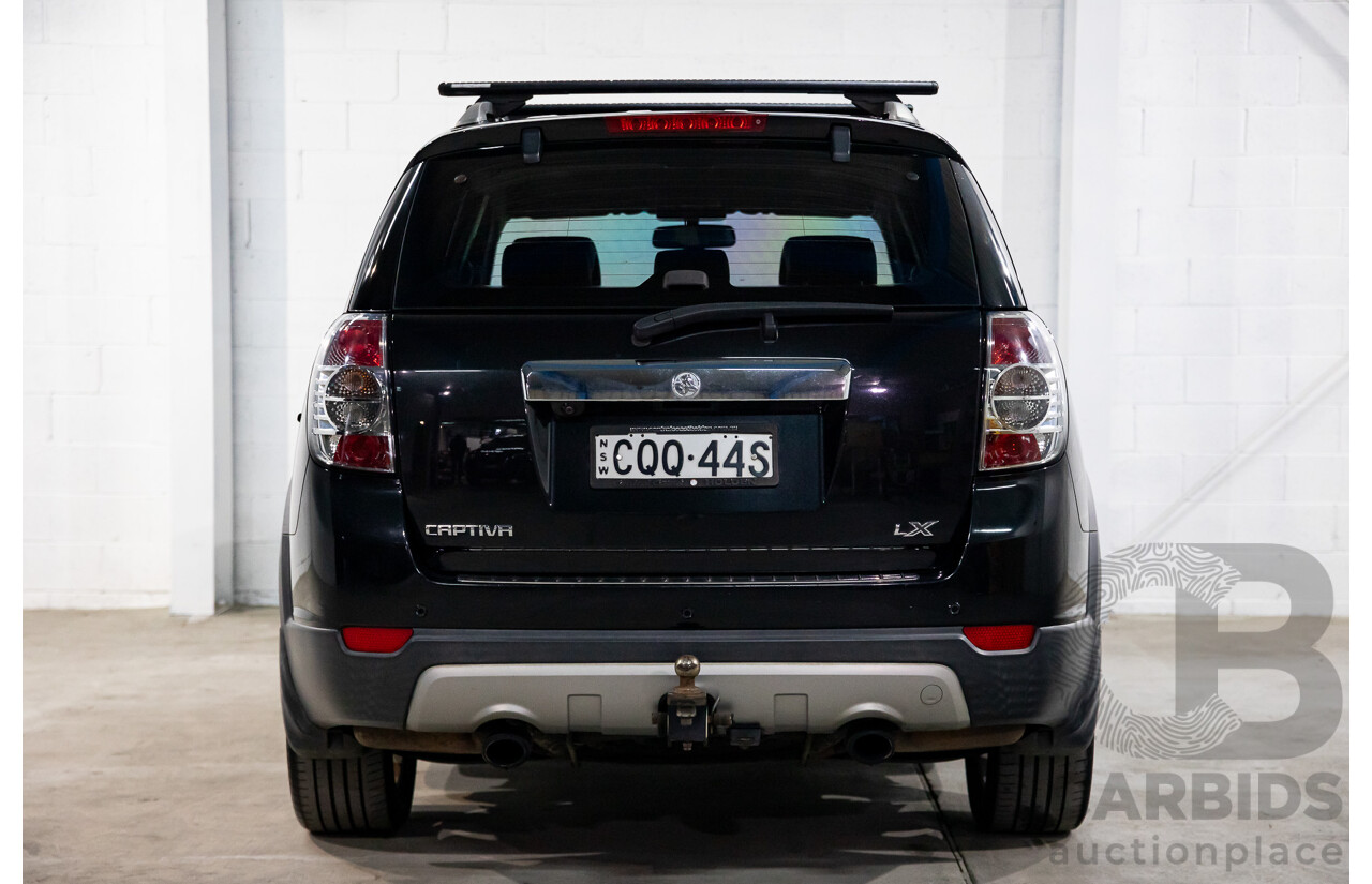11/2013 Holden Captiva 7 LX (AWD) CG MY13 4d Wagon Carbon Flash Metallic V6 3.0L - 7 Seater