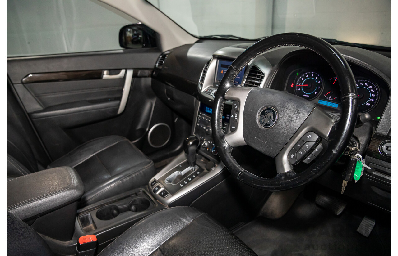 11/2013 Holden Captiva 7 LX (AWD) CG MY13 4d Wagon Carbon Flash Metallic V6 3.0L - 7 Seater