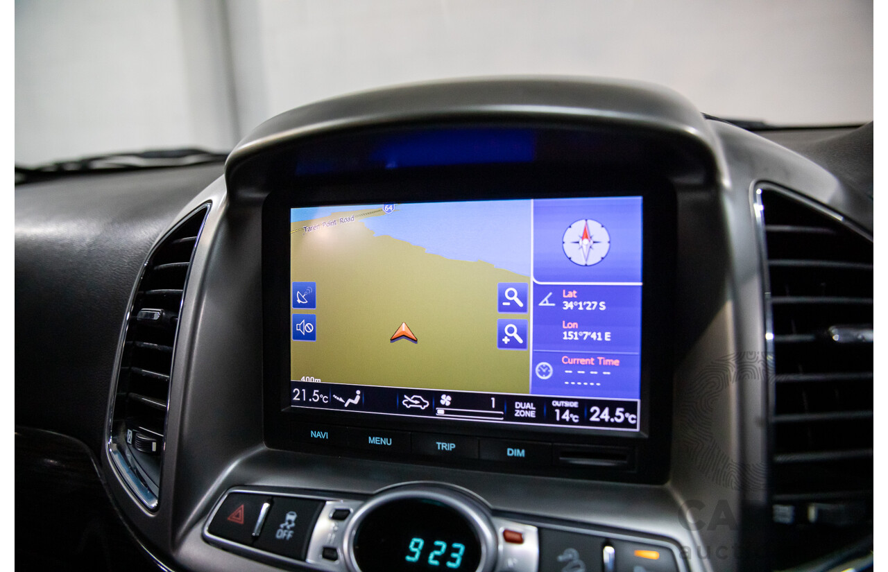 11/2013 Holden Captiva 7 LX (AWD) CG MY13 4d Wagon Carbon Flash Metallic V6 3.0L - 7 Seater