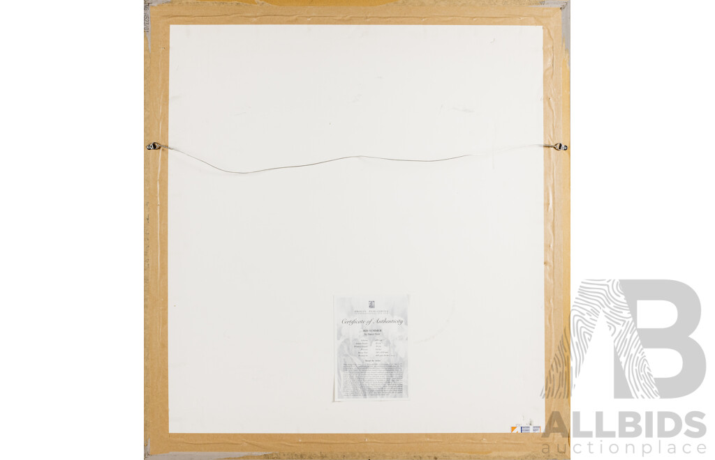 Darryl Trott, (20th Century, Australian, 1942-2004), Iris Summer, Signed & Editioned Giclee, 92 x 86 cm (frame)