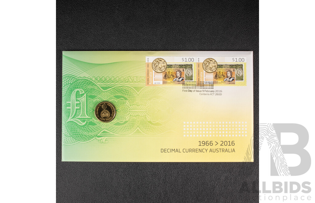 Australian 2016 PNC, Decimal Curreny Australia