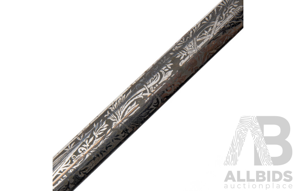 Belgian Diplomatic Court Sword