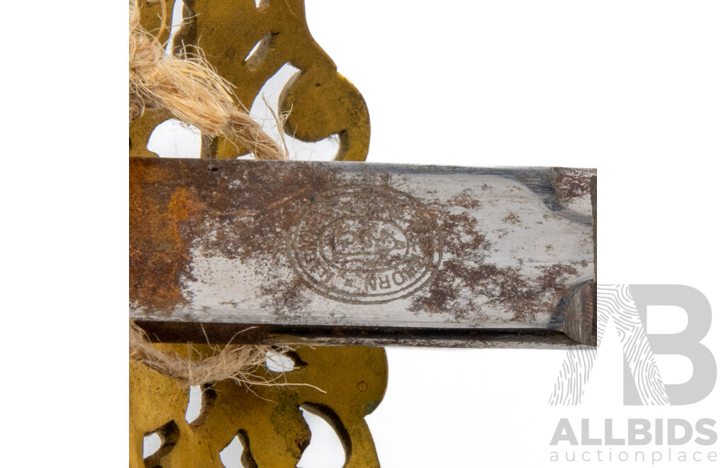 Belgian Diplomatic Court Sword