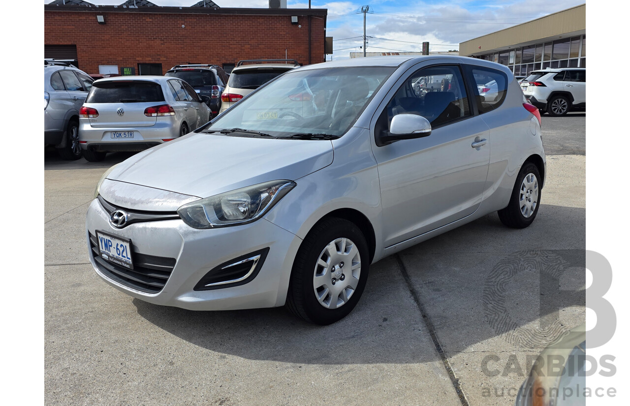 3/2014 Hyundai i20 Active PB MY14 3d Hatchback Silver  1.4L
