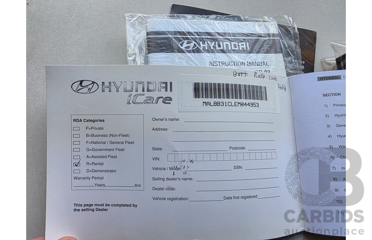 3/2014 Hyundai i20 Active PB MY14 3d Hatchback Silver  1.4L