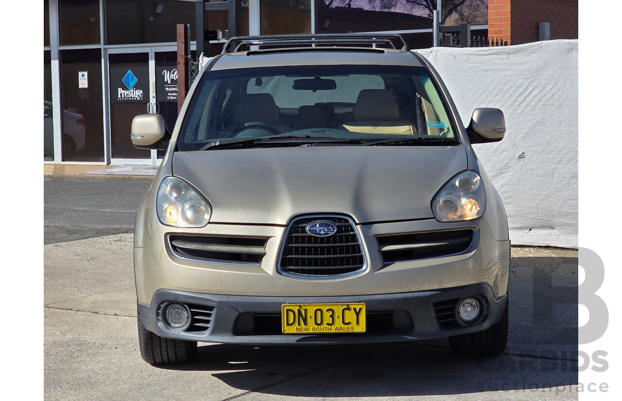 6/2007 Subaru Tribeca 3.0R (5 Seat) MY07 4d Wagon Gold 3.0L