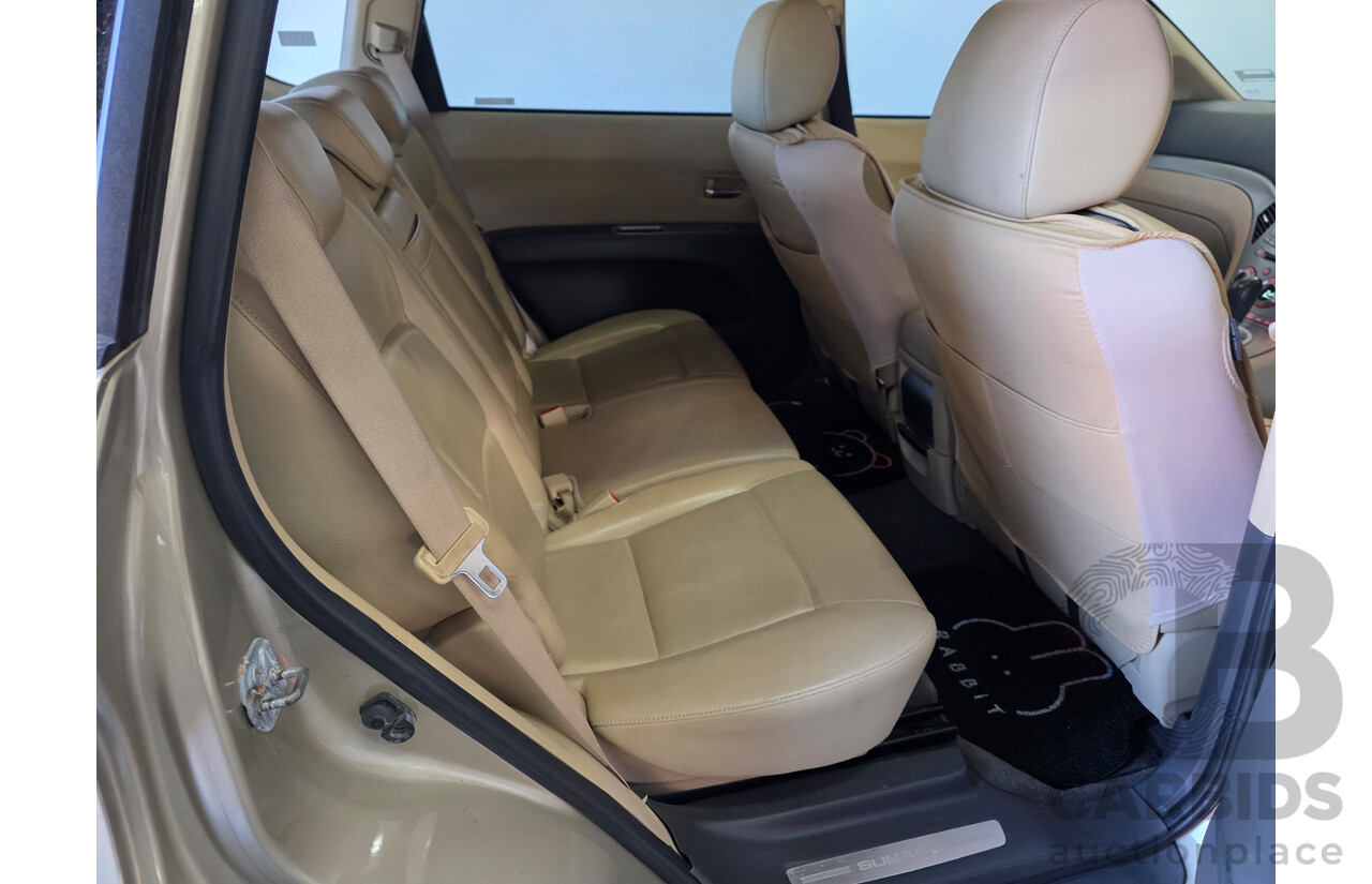 6/2007 Subaru Tribeca 3.0R (5 Seat) MY07 4d Wagon Gold 3.0L