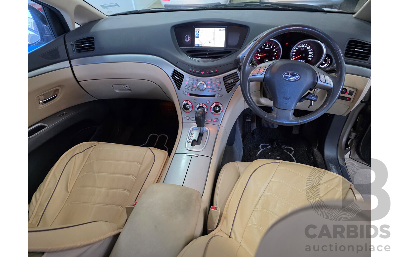 6/2007 Subaru Tribeca 3.0R (5 Seat) MY07 4d Wagon Gold 3.0L