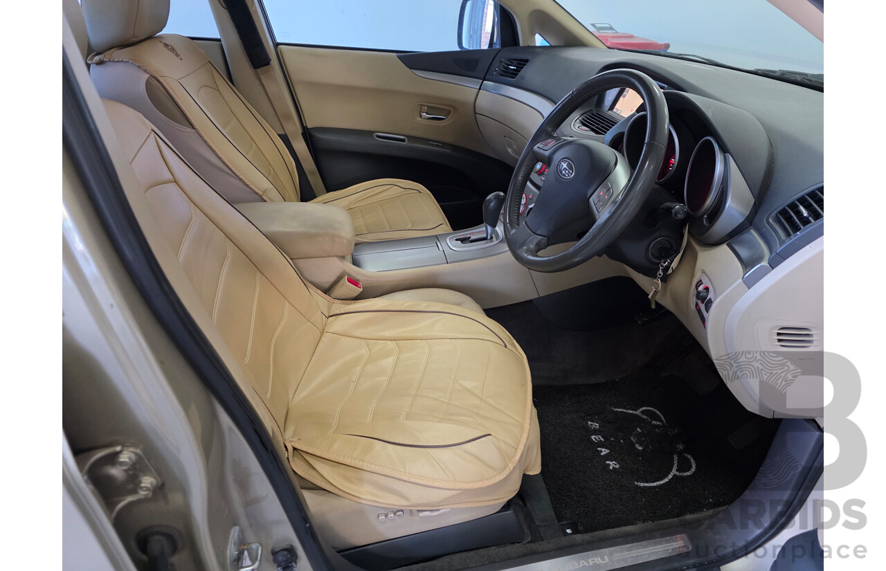 6/2007 Subaru Tribeca 3.0R (5 Seat) MY07 4d Wagon Gold 3.0L