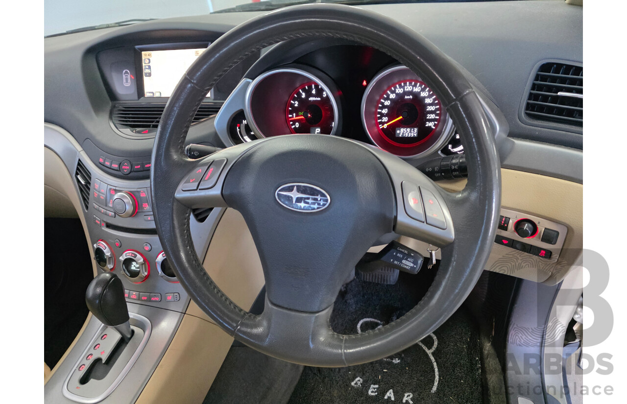 6/2007 Subaru Tribeca 3.0R (5 Seat) MY07 4d Wagon Gold 3.0L