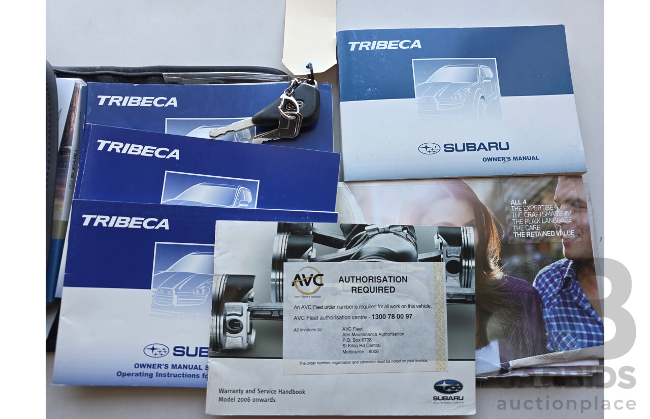 6/2007 Subaru Tribeca 3.0R (5 Seat) MY07 4d Wagon Gold 3.0L