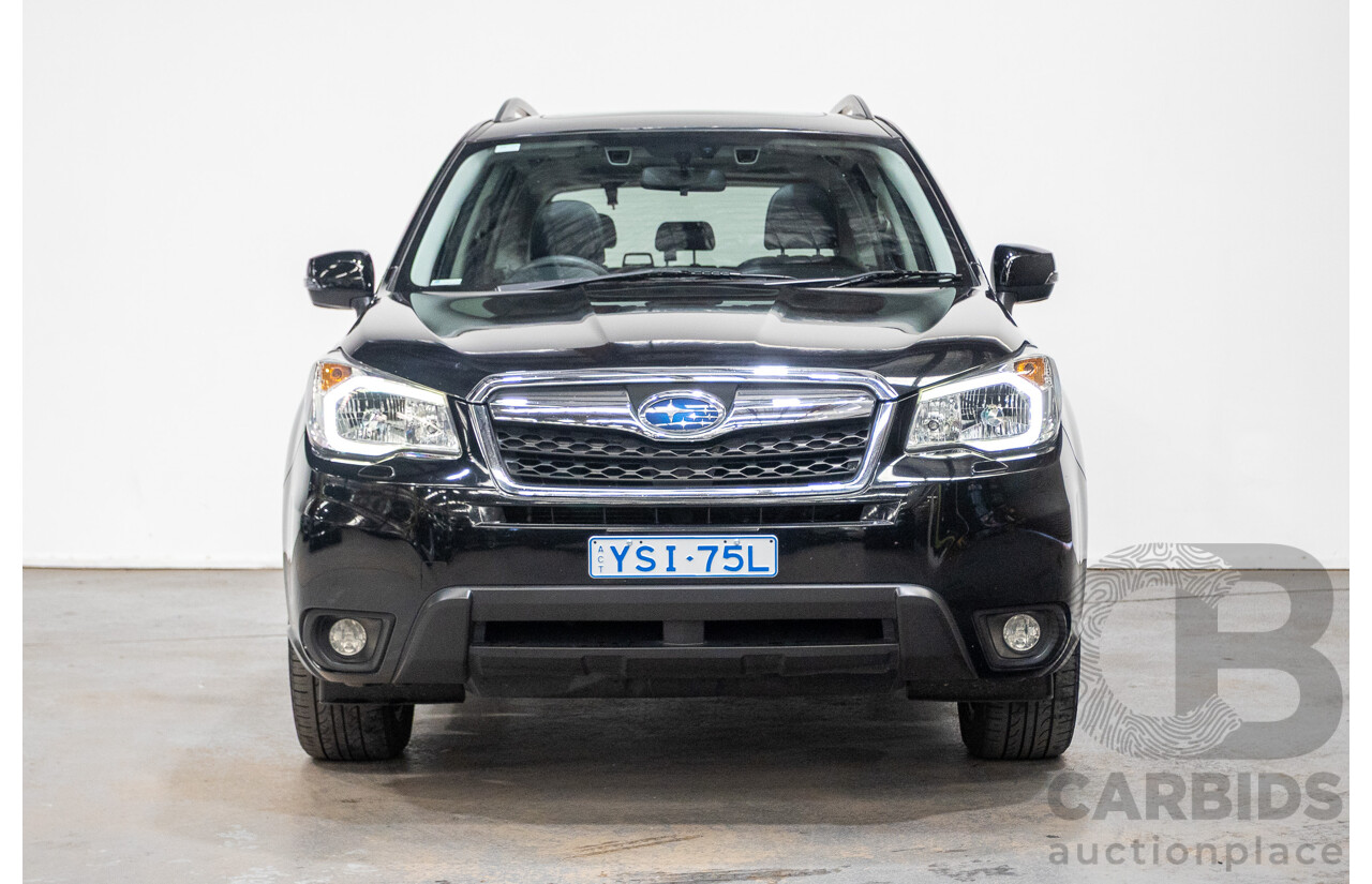 12/2015 Subaru Forester 2.5i-S (AWD) S4 MY15 4d Wagon Crystal Black 2.5L