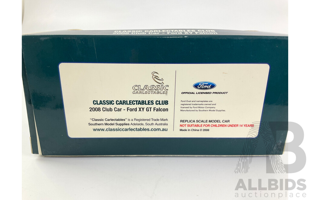 Classic Carlectables Diecast 1971 XY Ford Falcon, 2008 Club Car - 1:43 Scale