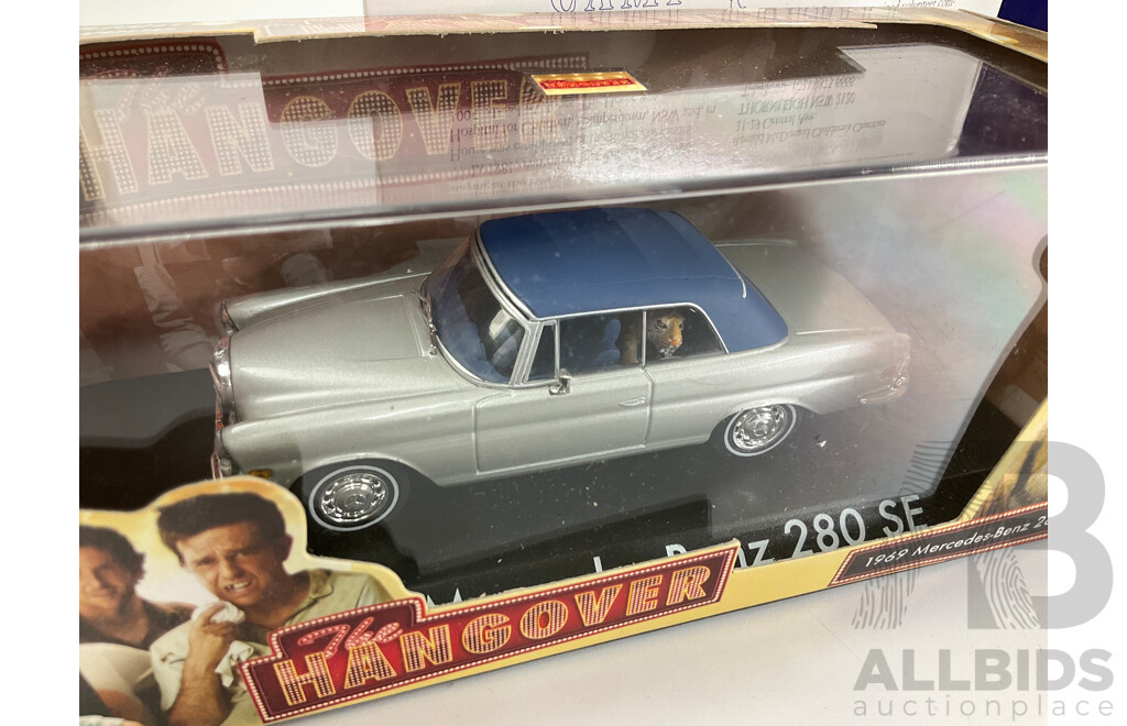 Matchbox Collectables Diecast 1996 Ronald Mcdonald House Camp Quality Set and the  Hangover 1969 Mercedes Benz 280 SE