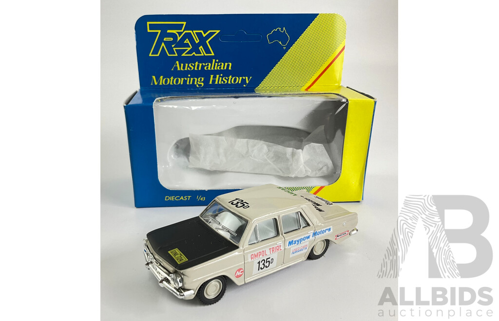Trax Holden EH Sedan 1964 Ampol Trial 1:43 Scale Diecast Model 8010A