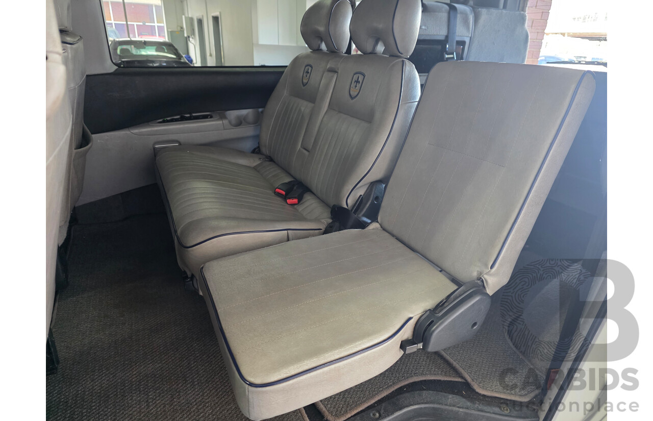 3/2000 Mitsubishi Delica Chamonix (4x4) 4d Van White Turbo Diesel 2.8L